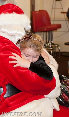 Rye FD Christmas Breakfast with Santa.  12/20/2015 Photo by RFD Lt. Lester Millman